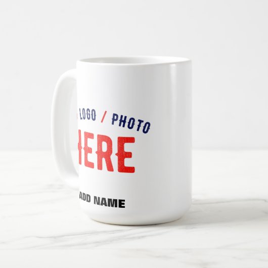 STIJLVOL MODERN  WIT GEVERIFIEERD BRANDED KOFFIEMOK (Voorkant links)