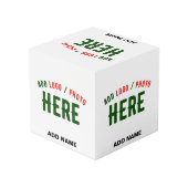 STIJLVOL MODERN  WIT GEVERIFIEERD BRANDED KUBUS (Achter hoekig)