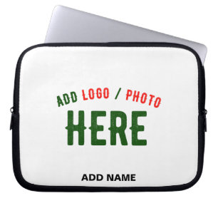 STIJLVOL MODERN  WIT GEVERIFIEERD BRANDED LAPTOP SLEEVE