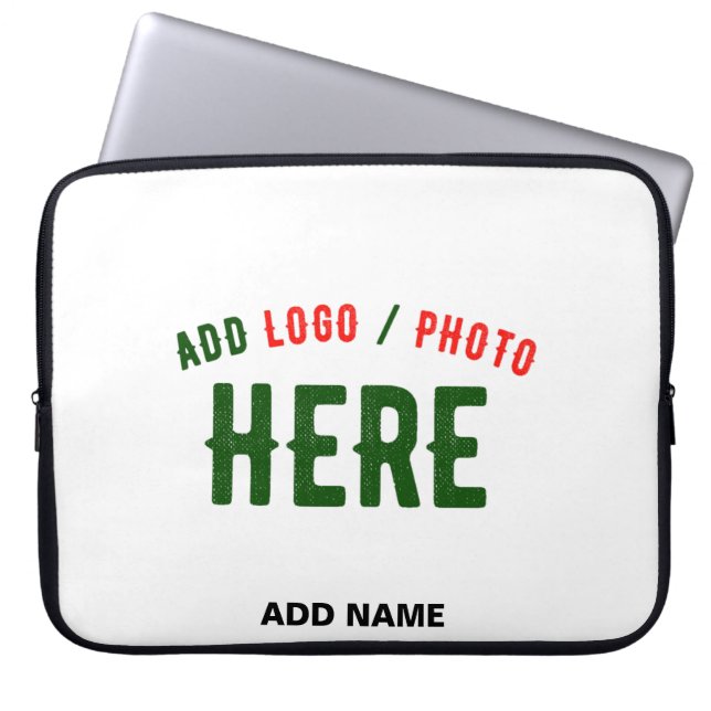 STIJLVOL MODERN  WIT GEVERIFIEERD BRANDED LAPTOP SLEEVE (Voorkant)