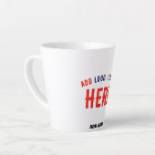 STIJLVOL MODERN  WIT GEVERIFIEERD BRANDED LATTE MOK (Linkerhoek)