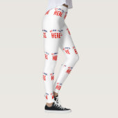 STIJLVOL MODERN  WIT GEVERIFIEERD BRANDED LEGGINGS (Rechts)