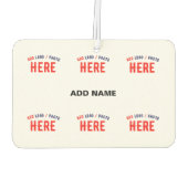 STIJLVOL MODERN  WIT GEVERIFIEERD BRANDED LUCHTVERFRISSER (Achterkant)