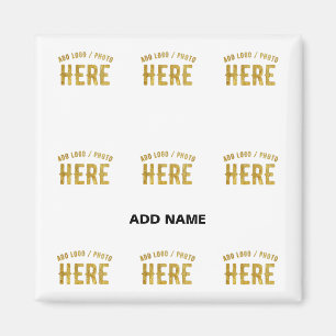 STIJLVOL MODERN  WIT GEVERIFIEERD BRANDED MAGNEET