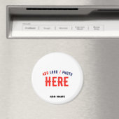 STIJLVOL MODERN  WIT GEVERIFIEERD BRANDED MAGNEET (Insitu (Vaatwasser))