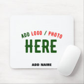 STIJLVOL MODERN  WIT GEVERIFIEERD BRANDED MUISMAT (Met muis)