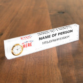 STIJLVOL MODERN  WIT GEVERIFIEERD BRANDED NAAMBORDJE (Zijkant)
