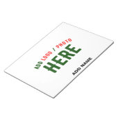 STIJLVOL MODERN WIT GEVERIFIEERD BRANDED NOTITIEBLOK (Schuin)