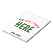 STIJLVOL MODERN WIT GEVERIFIEERD BRANDED NOTITIEBLOK (Linkerzijde)