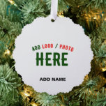 STIJLVOL MODERN  WIT GEVERIFIEERD BRANDED ORNAMENT KAART<br><div class="desc">DIT IS EEN ONTWERP DAT VOOR IEDEREEN PLAATST.U KUNT LOGO,  FOTO,  TEKST VERANDEREN,  RESIZE OF TOEVOEGEN EN DE MANIER COLOREN U VAN.THANK U.</div>