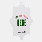 STIJLVOL MODERN WIT GEVERIFIEERD BRANDED ORNAMENT KAART (Rechts)