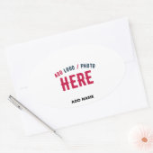 STIJLVOL MODERN WIT GEVERIFIEERD BRANDED OVALE STICKER (Envelop)