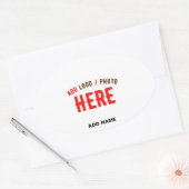 STIJLVOL MODERN  WIT GEVERIFIEERD BRANDED OVALE STICKER (Envelop)