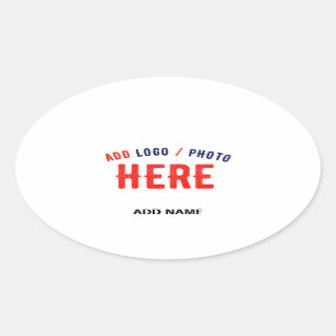 STIJLVOL MODERN WIT GEVERIFIEERD BRANDED OVALE STICKER