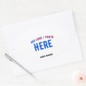 STIJLVOL MODERN WIT GEVERIFIEERD BRANDED OVALE STICKER (Envelop)