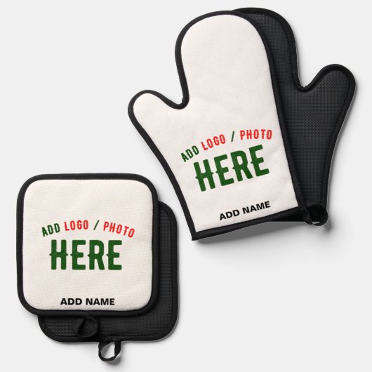 STIJLVOL MODERN WIT GEVERIFIEERD BRANDED OVENWANT & PANNENLAP SET (Voorkant / Achterkant)