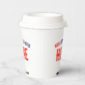 STIJLVOL MODERN  WIT GEVERIFIEERD BRANDED PAPIEREN BEKERS (Rechts)