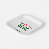 STIJLVOL MODERN  WIT GEVERIFIEERD BRANDED PAPIEREN BORDJE (Gebogen)