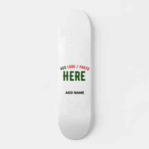 STIJLVOL MODERN WIT GEVERIFIEERD BRANDED PERSOONLIJK SKATEBOARD