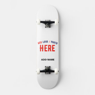 STIJLVOL MODERN WIT GEVERIFIEERD BRANDED PERSOONLIJK SKATEBOARD