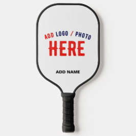 STIJLVOL MODERN  WIT GEVERIFIEERD BRANDED PICKLEBALL PADDLE