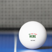 STIJLVOL MODERN  WIT GEVERIFIEERD BRANDED PINGPONGBAL (Net)