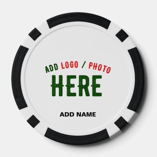 STIJLVOL MODERN  WIT GEVERIFIEERD BRANDED POKER CHIPS (Achterkant)