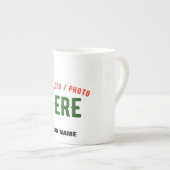 STIJLVOL MODERN  WIT GEVERIFIEERD BRANDED PORSELEIN KOP (Voorkant rechts)