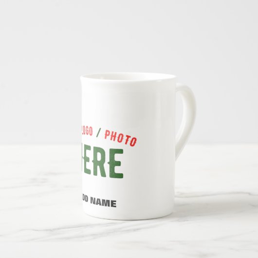 STIJLVOL MODERN  WIT GEVERIFIEERD BRANDED PORSELEIN KOP (Voorkant rechts)