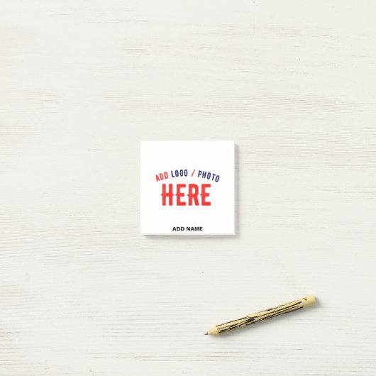 STIJLVOL MODERN WIT GEVERIFIEERD BRANDED POST-IT® NOTES (Op bureau)