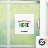 STIJLVOL MODERN  WIT GEVERIFIEERD BRANDED RAAMSTICKER (Huis)