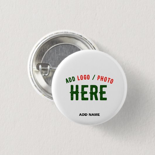 STIJLVOL MODERN  WIT GEVERIFIEERD BRANDED RONDE BUTTON 3,2 CM (Voorkant /achterkant)