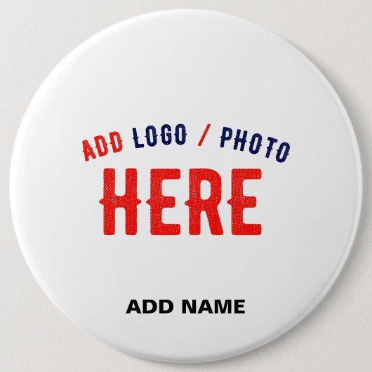 STIJLVOL MODERN  WIT GEVERIFIEERD BRANDED RONDE BUTTON 6,0 CM (Voorkant)