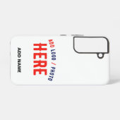 STIJLVOL MODERN  WIT GEVERIFIEERD BRANDED SAMSUNG GALAXY HOESJE (Achterkant horizontaal)