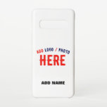 STIJLVOL MODERN  WIT GEVERIFIEERD BRANDED SAMSUNG GALAXY S10 HOESJE<br><div class="desc">DIT IS EEN ONTWERP DAT VOOR IEDEREEN PLAATST.U KUNT LOGO,  FOTO,  TEKST VERANDEREN,  RESIZE OF TOEVOEGEN EN DE MANIER COLOREN U VAN.THANK U.</div>