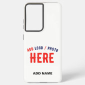 STIJLVOL MODERN  WIT GEVERIFIEERD BRANDED SAMSUNG GALAXY HOESJE (Achterkant)