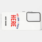 STIJLVOL MODERN  WIT GEVERIFIEERD BRANDED SAMSUNG GALAXY HOESJE (Linkerkant)