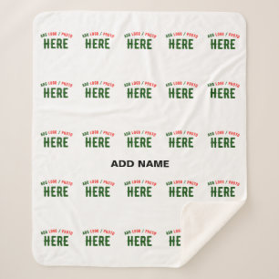 STIJLVOL MODERN WIT GEVERIFIEERD BRANDED SHERPA DEKEN