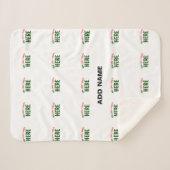 STIJLVOL MODERN  WIT GEVERIFIEERD BRANDED SHERPA DEKEN (Voorkant (horizontaal))