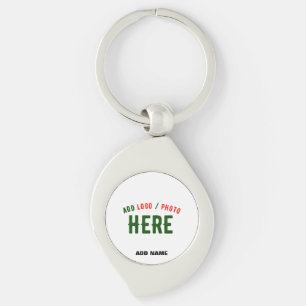 STIJLVOL MODERN  WIT GEVERIFIEERD BRANDED SLEUTELHANGER