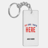 STIJLVOL MODERN  WIT GEVERIFIEERD BRANDED SLEUTELHANGER (Voorkant Links)