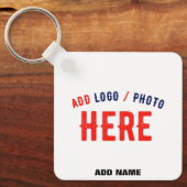 STIJLVOL MODERN WIT GEVERIFIEERD BRANDED SLEUTELHANGER (Voorkant)