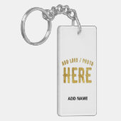 STIJLVOL MODERN  WIT GEVERIFIEERD BRANDED SLEUTELHANGER (Voorkant Links)