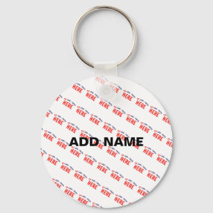 STIJLVOL MODERN  WIT GEVERIFIEERD BRANDED SLEUTELHANGER