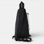 STIJLVOL MODERN WIT GEVERIFIEERD BRANDED SLING BAG (Achterkant)