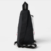 STIJLVOL MODERN WIT GEVERIFIEERD BRANDED SLING BAG (Achterkant)