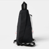 STIJLVOL MODERN WIT GEVERIFIEERD BRANDED SLING BAG (Achterkant)