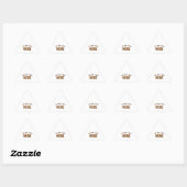 STIJLVOL MODERN  WIT GEVERIFIEERD BRANDED STICKER (Vel)