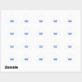STIJLVOL MODERN WIT GEVERIFIEERD BRANDED STICKER (Vel)