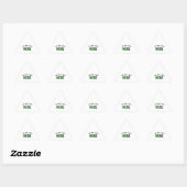 STIJLVOL MODERN WIT GEVERIFIEERD BRANDED STICKER (Vel)
